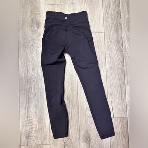 LULULEMON RUNNING 25” - size 4 - high waisted - black